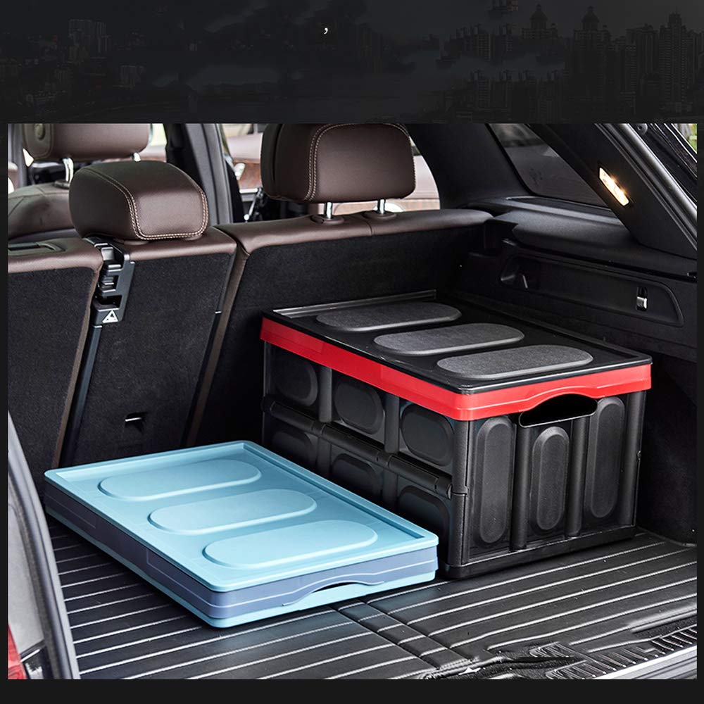 carry valuable items or electronics, invest in lockable storage boxes in car trunk