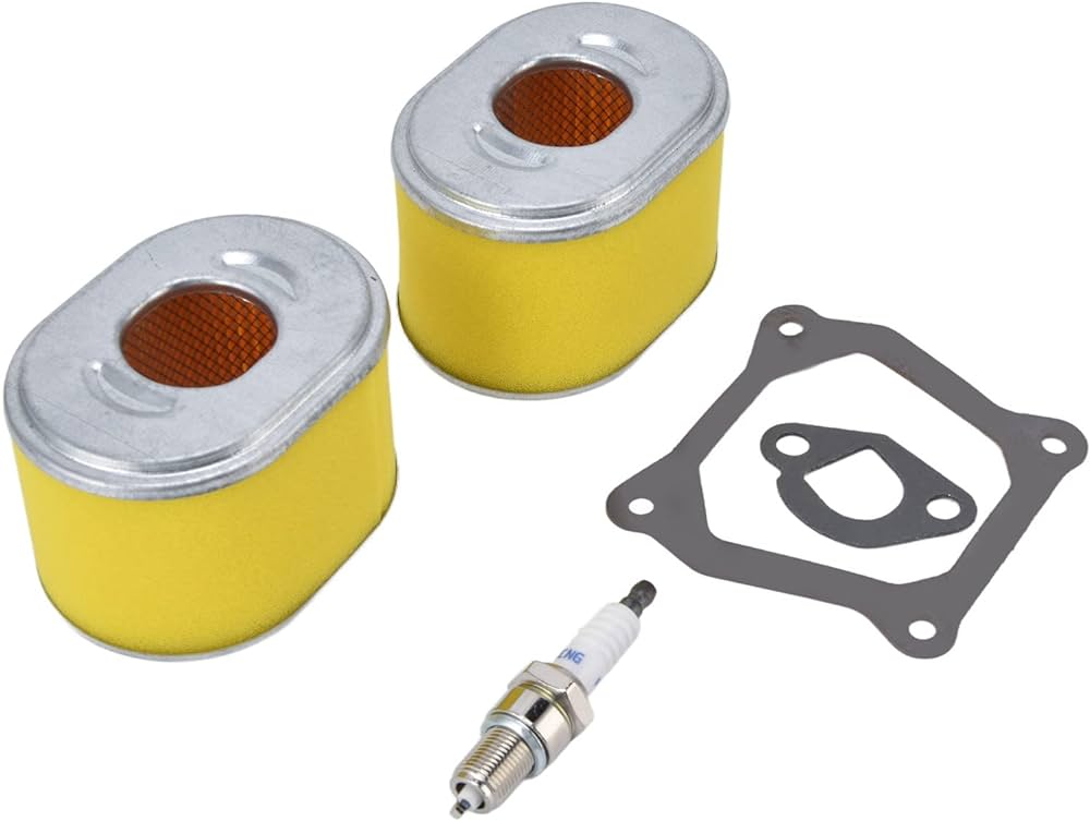 Car's Air Filters and Spark Plugs