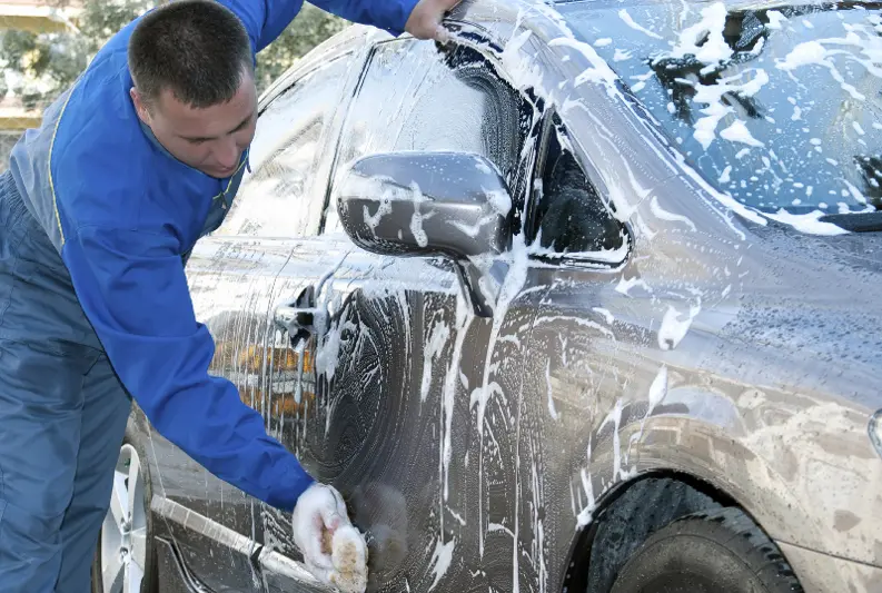 The car Washing Process and details