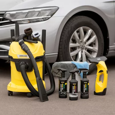 steam cleaners for sanitation, specialised vacuums for reaching tight spaces and cleaning agents designed  for car  interior cleaning